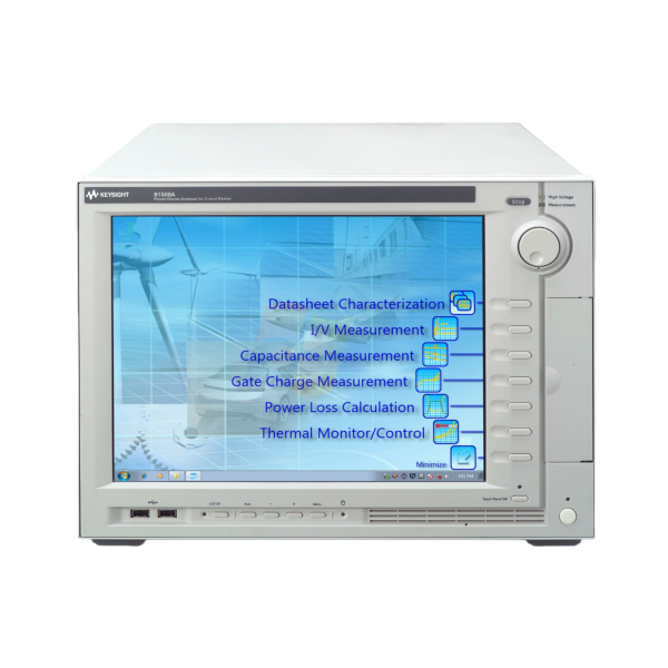 Keysight 用于电路设计的 B1506A 功率器件分析仪/曲线追踪仪