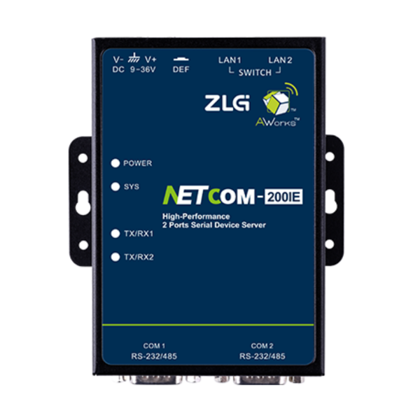 ZLG NETCOM系列 工业级串口服务器